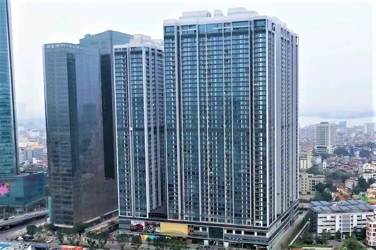 Ngan hang ha gia gan 6 ty dong can 'biet thu tren khong' o Ha Noi hinh anh