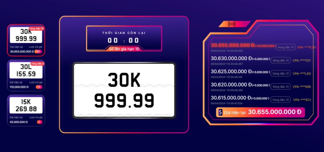 dau gia bien 30k99999 anh 1