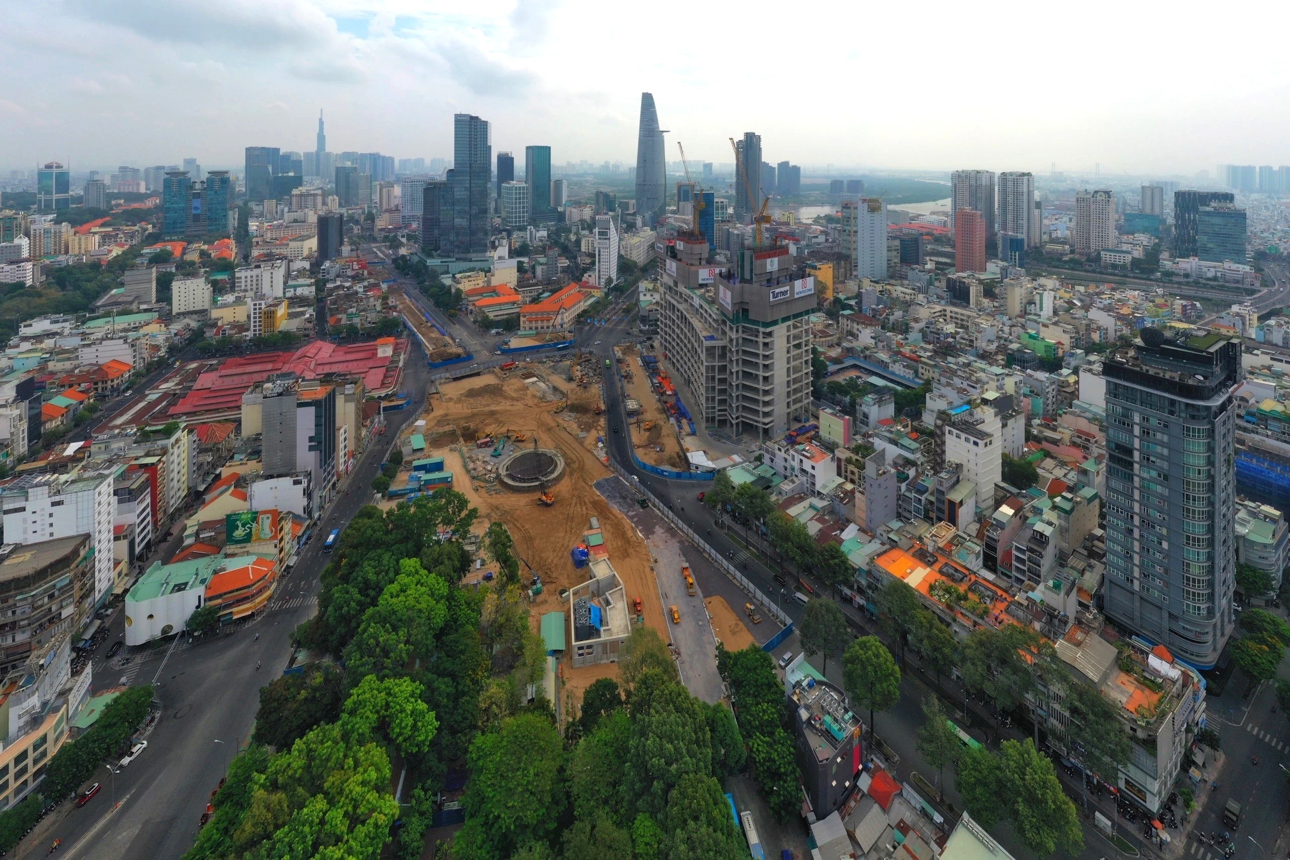 Chu sieu du an o khu tu giac Ben Thanh bi phat hinh anh