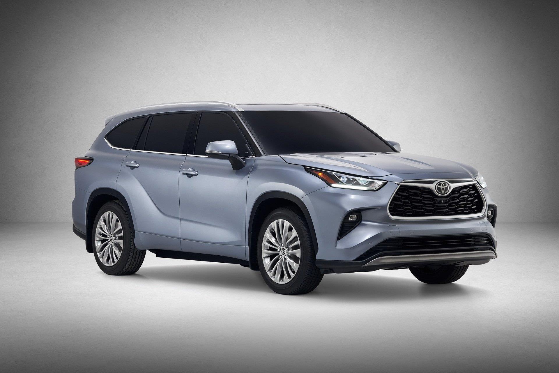 SUV gia dinh Toyota Highlander 2020 lo dien, thiet ke thuc dung hon hinh anh