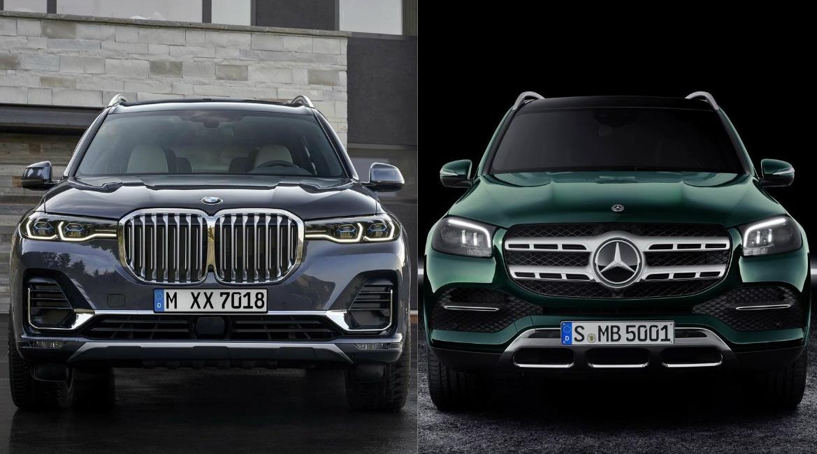 So sanh Mercedes GLS 2020 va BMW X7 2019 - 'ky phung dich thu' hinh anh