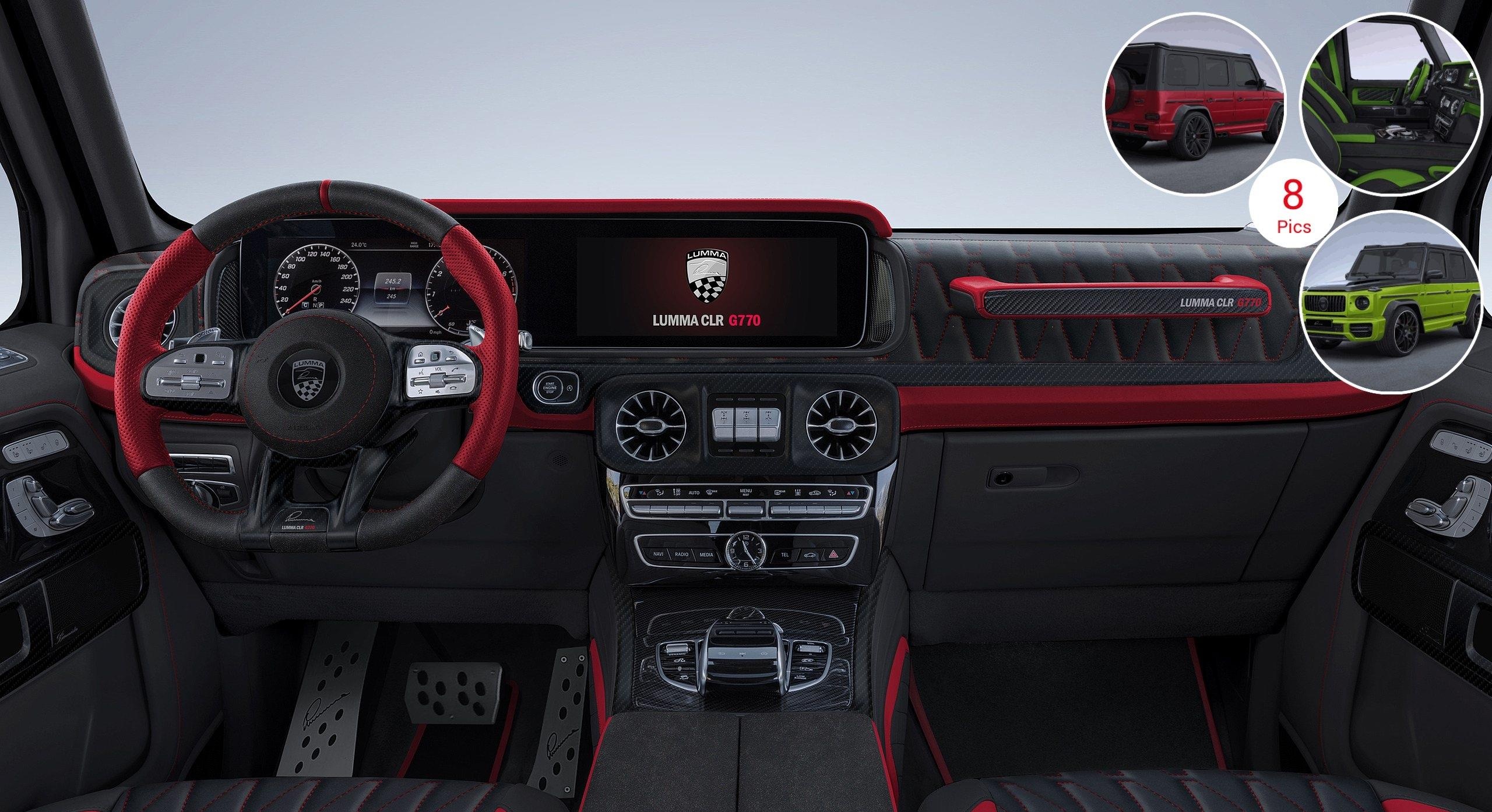 ban do Mercedes-AMG G63 cua Lumma Design anh 7