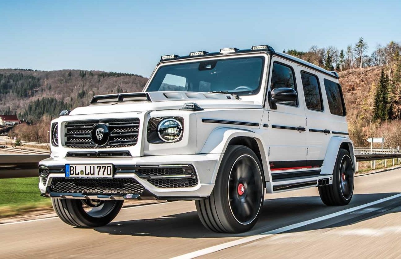SUV offroad huyen thoai Mercedes-AMG G63 do 6 ong xa, tang suc manh hinh anh