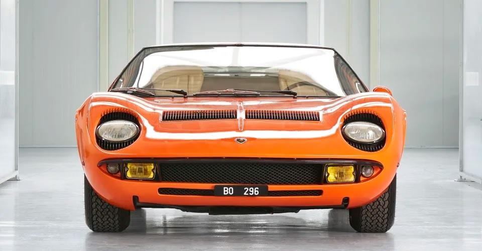 phục chế siêu xe cổ Lamborghini ảnh 1 phuc che sieu xe co Lamborghini anh 1