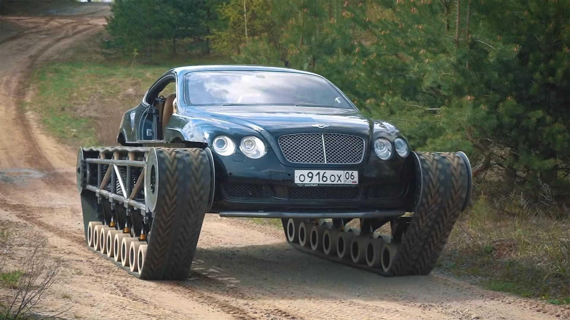 Bien Bentley Continental GT thanh 'xe tang' hinh anh