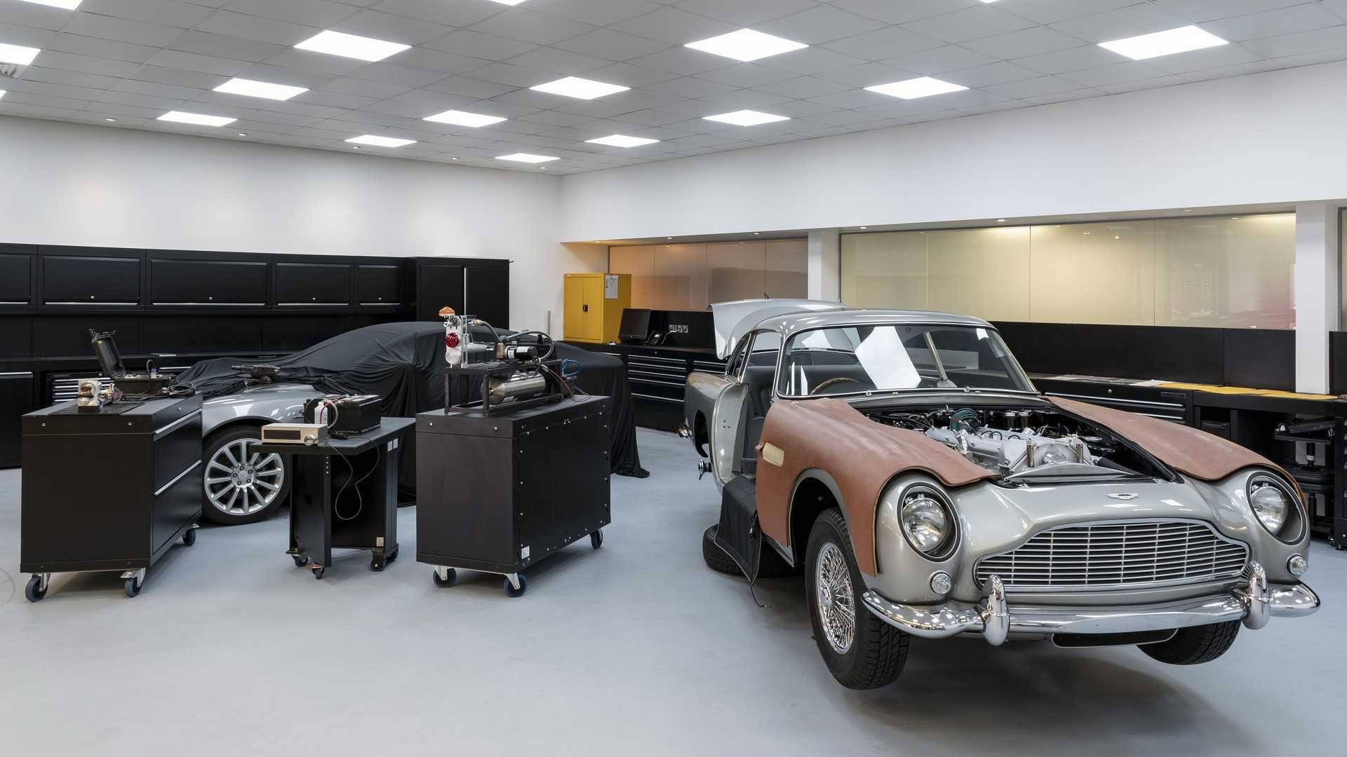 Aston Martin bat dau san xuat sieu xe James Bond anh 1