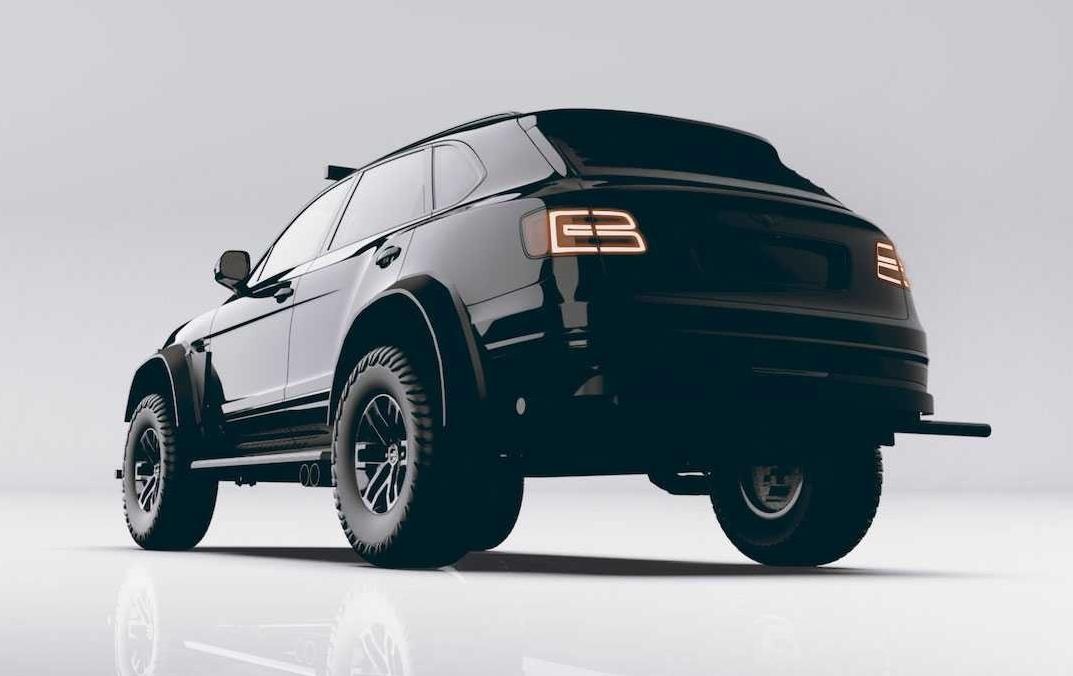 SUV mang hinh dang xe tang cua Bentley anh 6