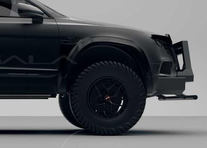 SUV mang hinh dang xe tang cua Bentley anh 5