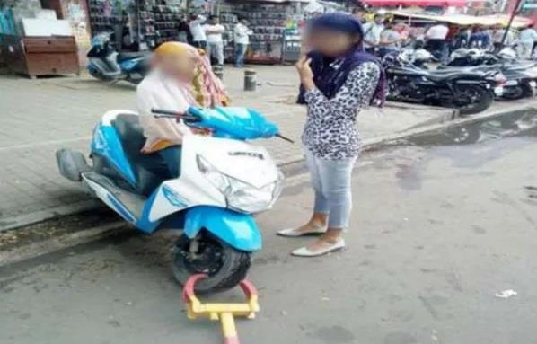 nữ tài xế bị truy đuổi vì trốn vé phạt ảnh 2 nu tai xe bi truy duoi vi tron ve phat anh 2