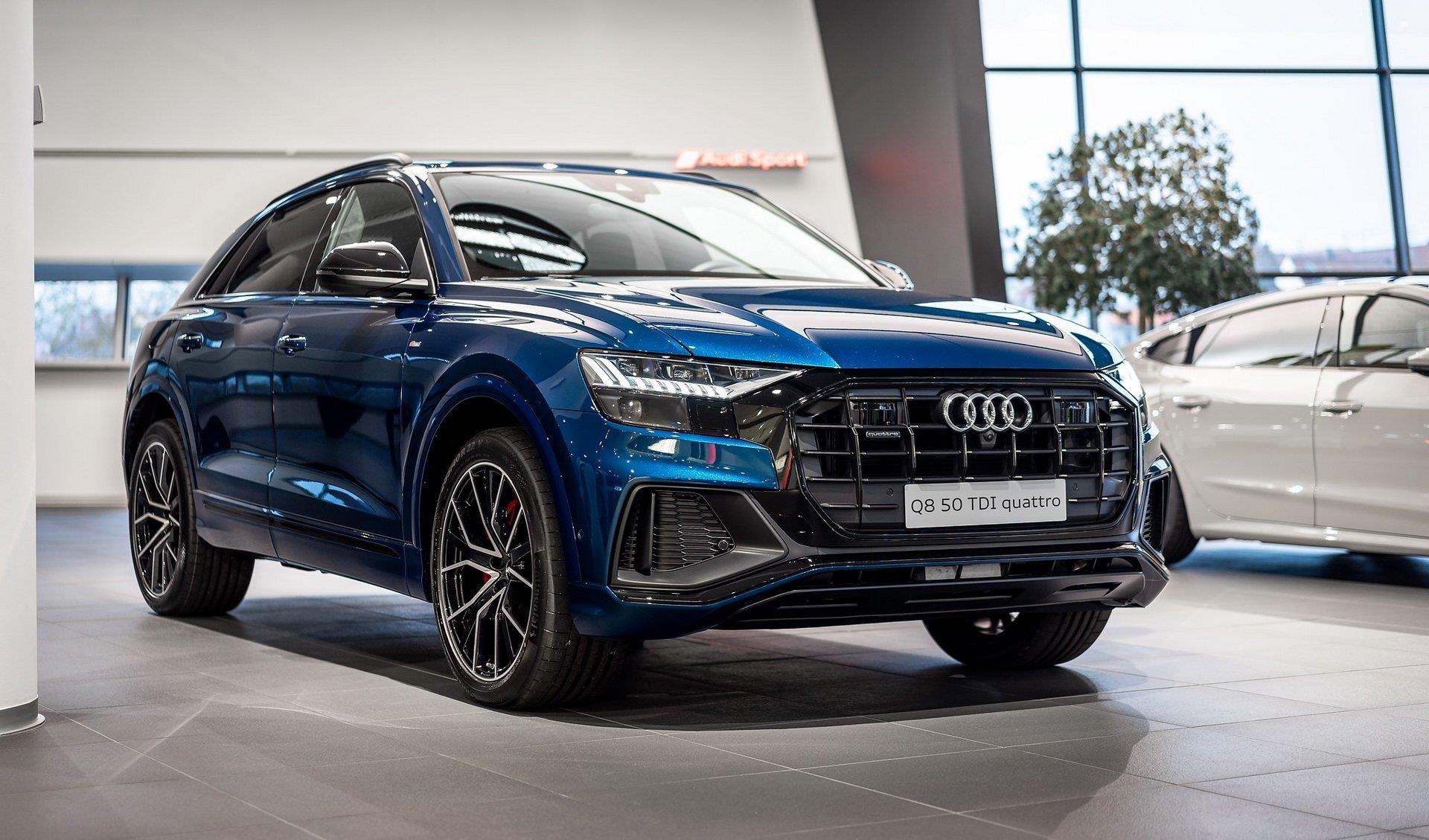 Audi Q8 khoac ao dac biet, noi that sieu sang hinh anh