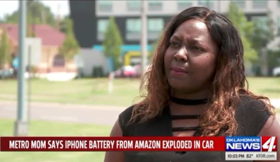 pin iPhone phát nổ thiêu rụi ôtô ảnh 2 pin iPhone phat no thieu rui oto anh 2