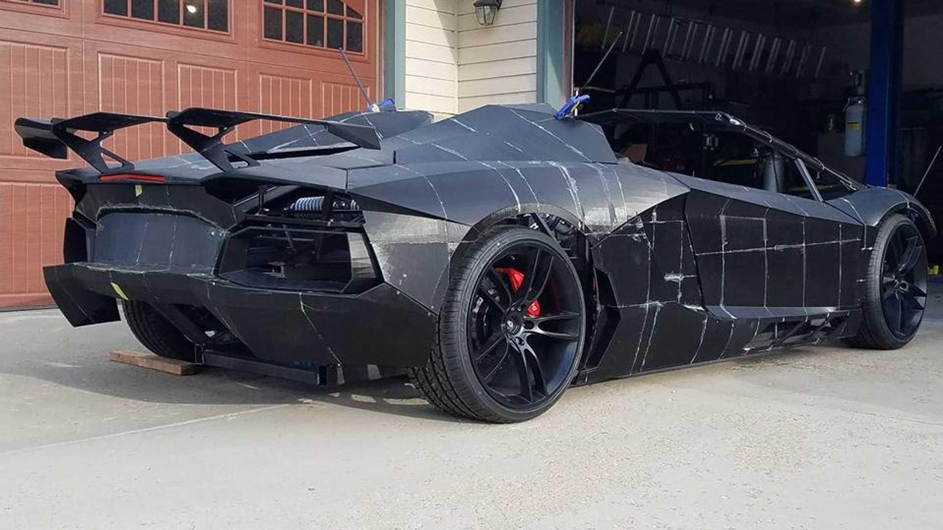Tu san xuat sieu xe Lamborghini Aventador bang may in 3D hinh anh