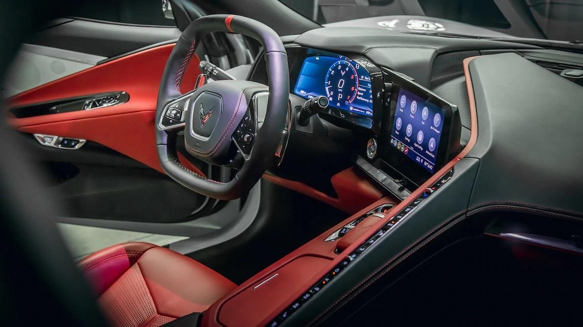 đánh giá nội thất siêu xe Chevrolet Corvette C8 2020 ảnh 6 danh gia noi that sieu xe Chevrolet Corvette C8 2020 anh 6