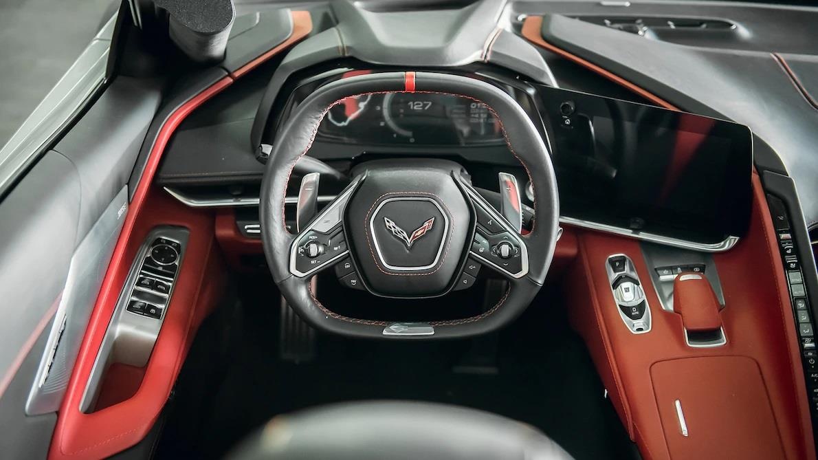 đánh giá nội thất siêu xe Chevrolet Corvette C8 2020 ảnh 14 danh gia noi that sieu xe Chevrolet Corvette C8 2020 anh 14