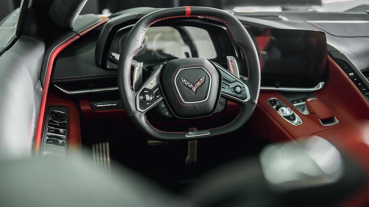 đánh giá nội thất siêu xe Chevrolet Corvette C8 2020 ảnh 5 danh gia noi that sieu xe Chevrolet Corvette C8 2020 anh 5