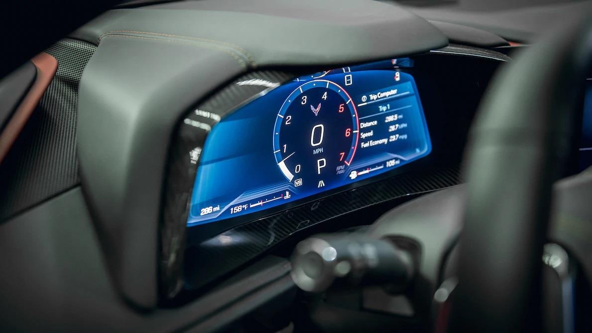đánh giá nội thất siêu xe Chevrolet Corvette C8 2020 ảnh 9 danh gia noi that sieu xe Chevrolet Corvette C8 2020 anh 9