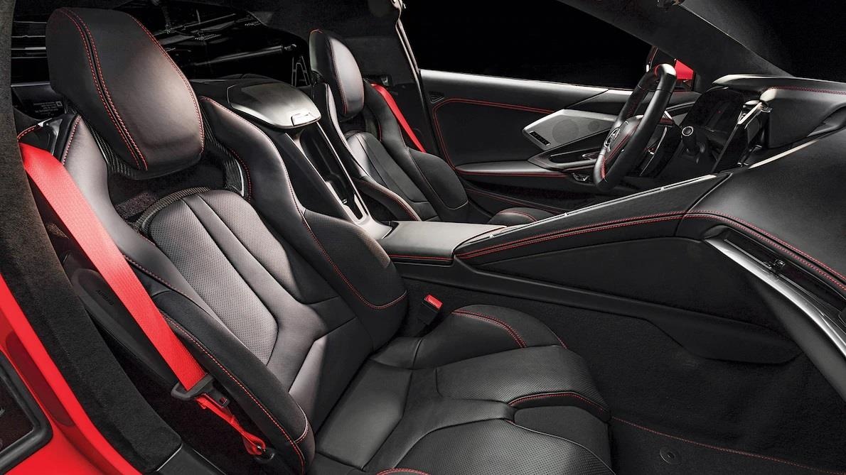 đánh giá nội thất siêu xe Chevrolet Corvette C8 2020 ảnh 11 danh gia noi that sieu xe Chevrolet Corvette C8 2020 anh 11