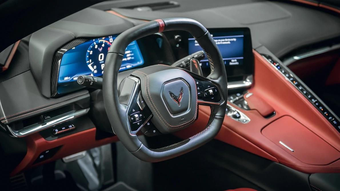 đánh giá nội thất siêu xe Chevrolet Corvette C8 2020 ảnh 15 danh gia noi that sieu xe Chevrolet Corvette C8 2020 anh 15