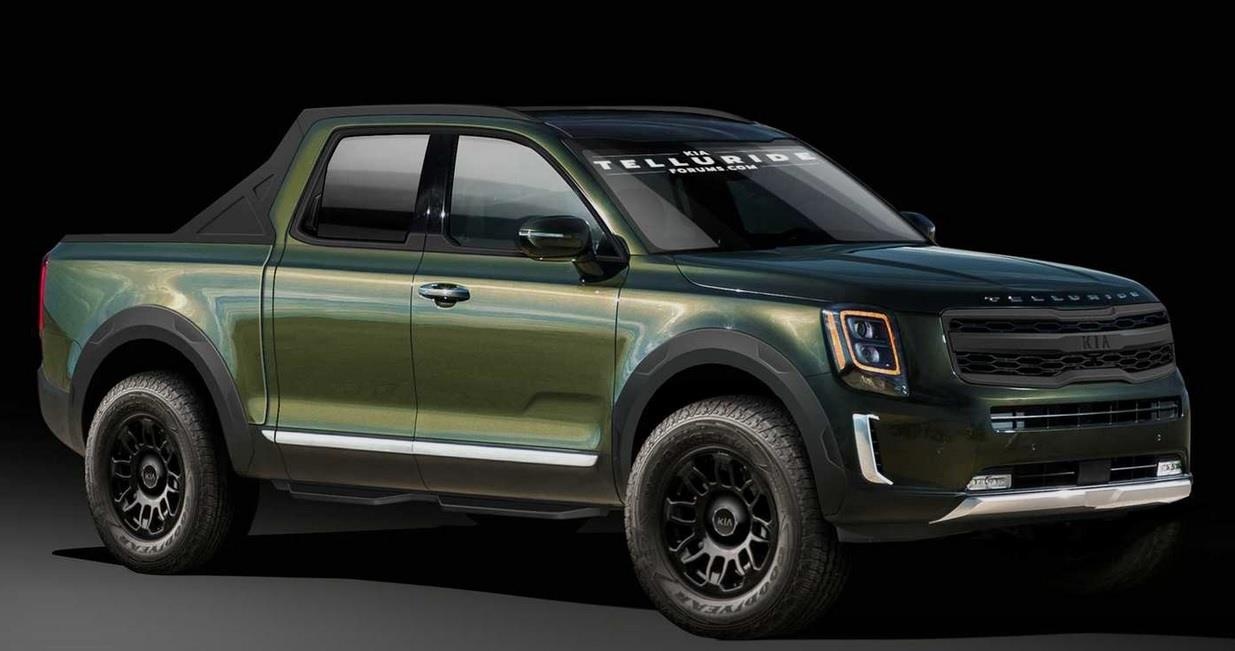 Kia đang phát triển bán tải ảnh 1 Kia dang phat trien ban tai anh 1