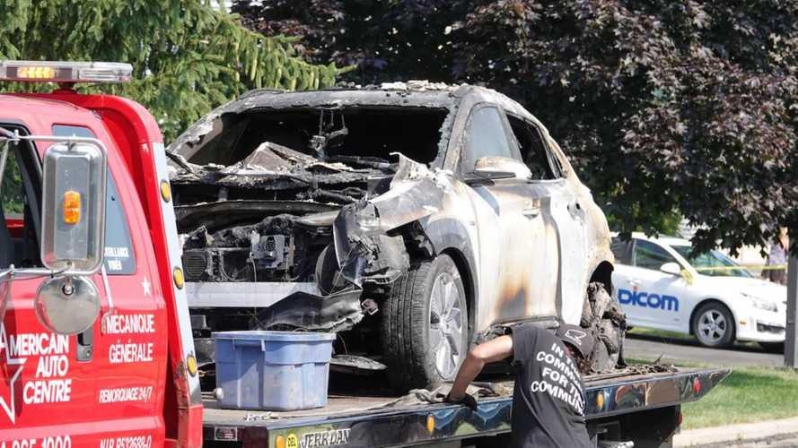 Hyundai Kona chạy điện phát nổ ảnh 1 Hyundai Kona chay dien phat no anh 1