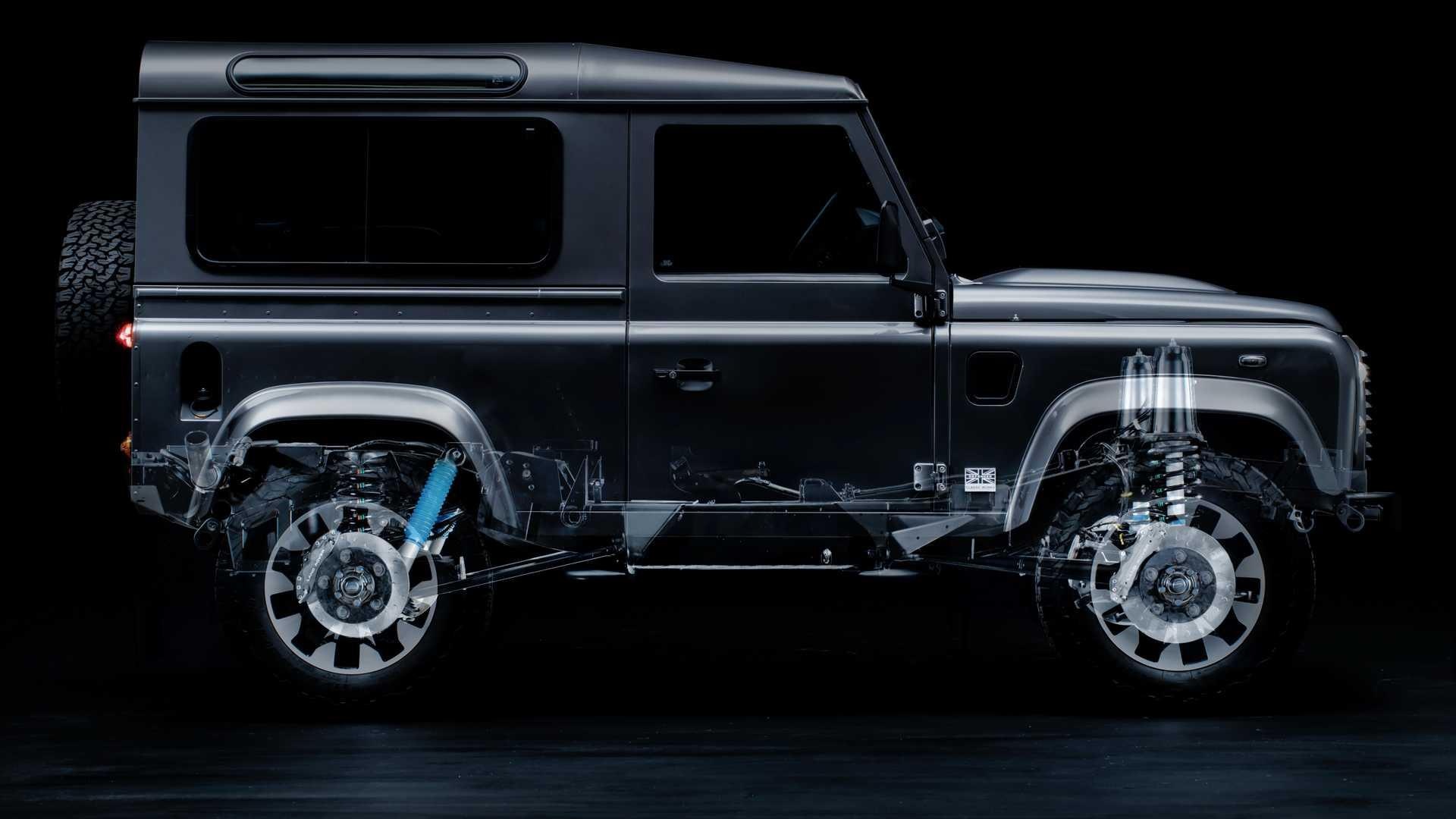 Land Rover Defender được nâng cấp mới ảnh 3 Land Rover Defender duoc nang cap moi anh 3
