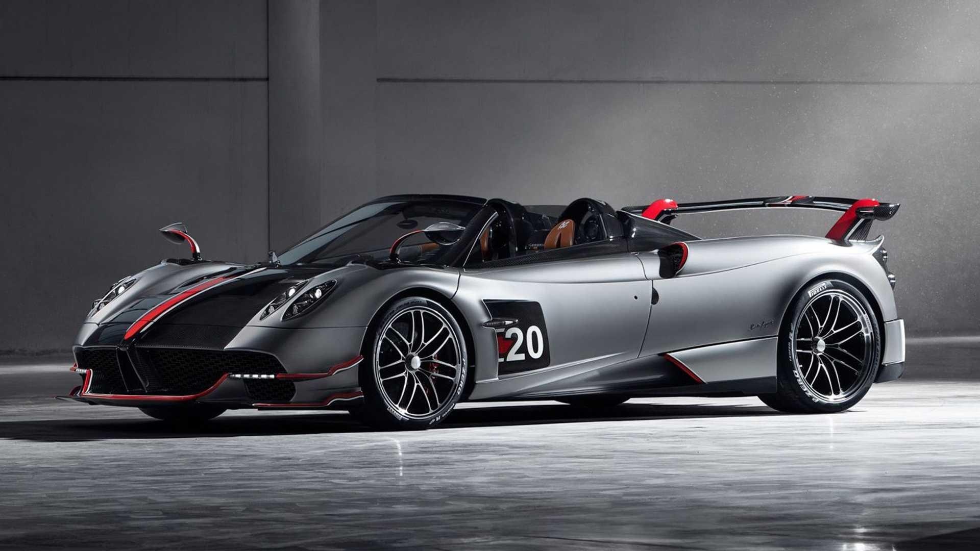 Lo dien sieu xe Pagani Huayra Roadster BC sieu dat hinh anh