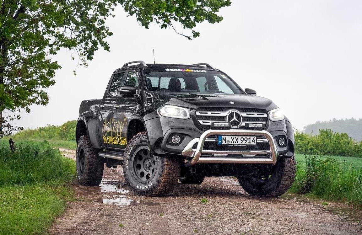 Delta 4×4 ra bản độ Mercedes X-Class ảnh 1 Delta 4×4 ra ban do Mercedes X-Class anh 1