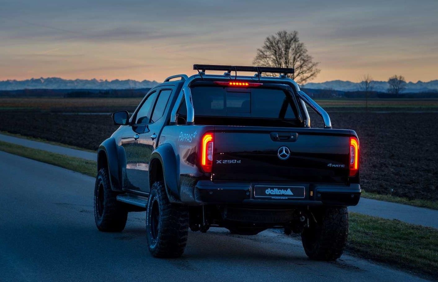 Delta 4×4 ra bản độ Mercedes X-Class ảnh 5 Delta 4×4 ra ban do Mercedes X-Class anh 5