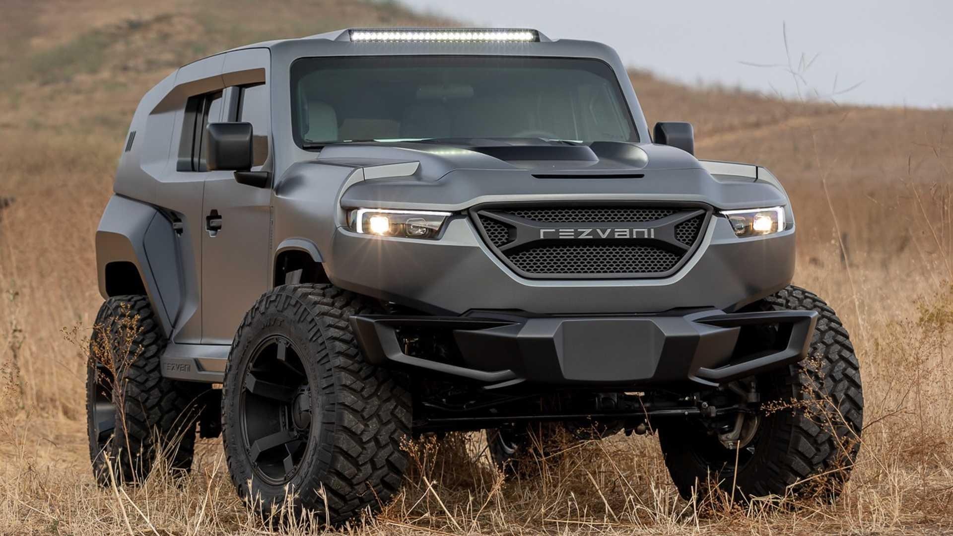 ‘Xe tang duong pho’ Rezvani Tank 2020 ra mat, chong ca vu khi hi-tech hinh anh