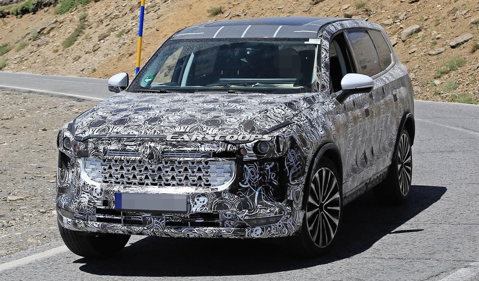 Lo anh SUV 7 cho Brilliance V9 cua lien doanh BMW- Trung Quoc hinh anh