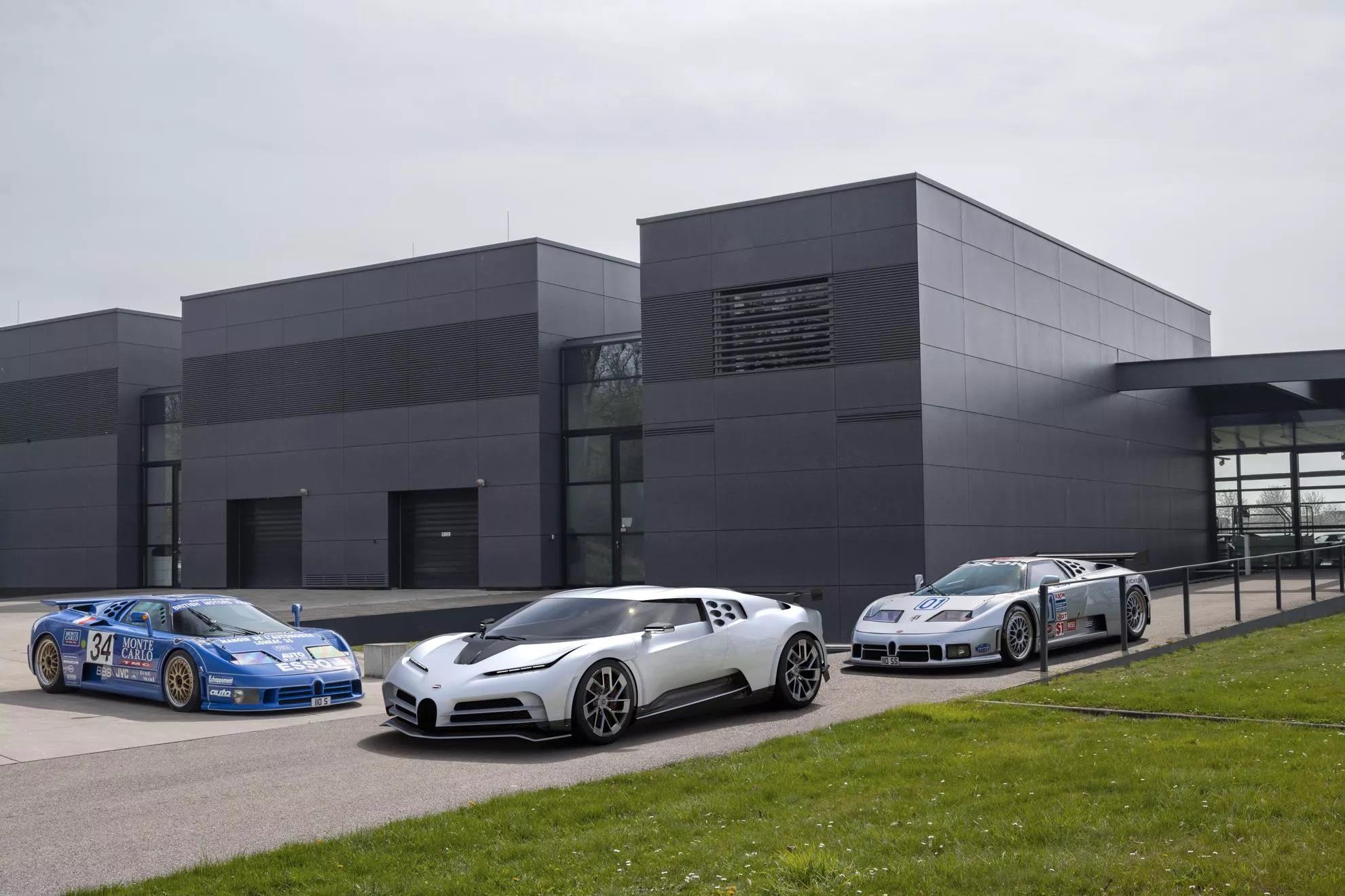 Bugatti ra mat sieu xe Centodieci anh 8