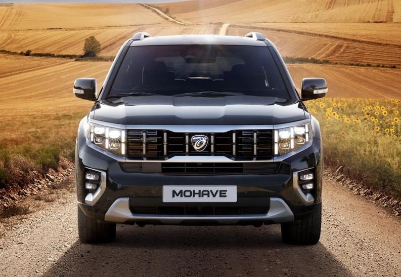 lộ ảnh nội thất Kia Mohave 2020 ảnh 6 lo anh noi that Kia Mohave 2020 anh 6