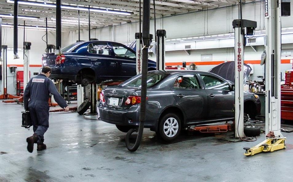 Toyota thiếu phụ tùng thay thế xe tại Canada ảnh 2 Toyota thieu phu tung thay the xe tai Canada anh 2