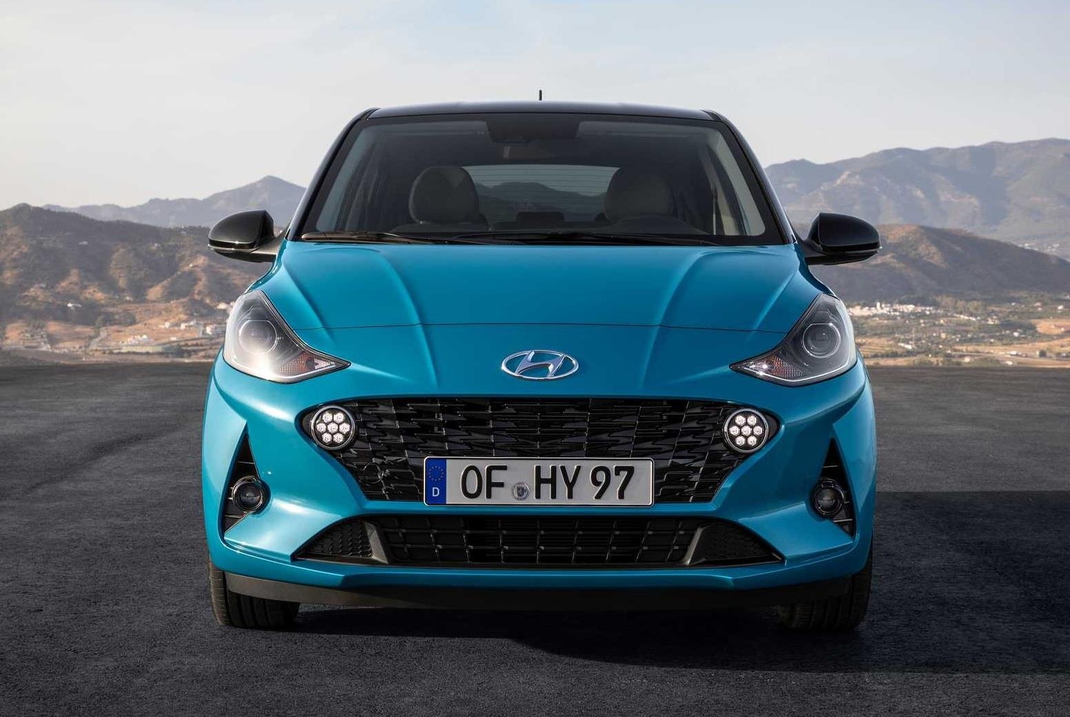 Hyundai i10 2020 lo dien, nang cap thiet ke the thao hinh anh