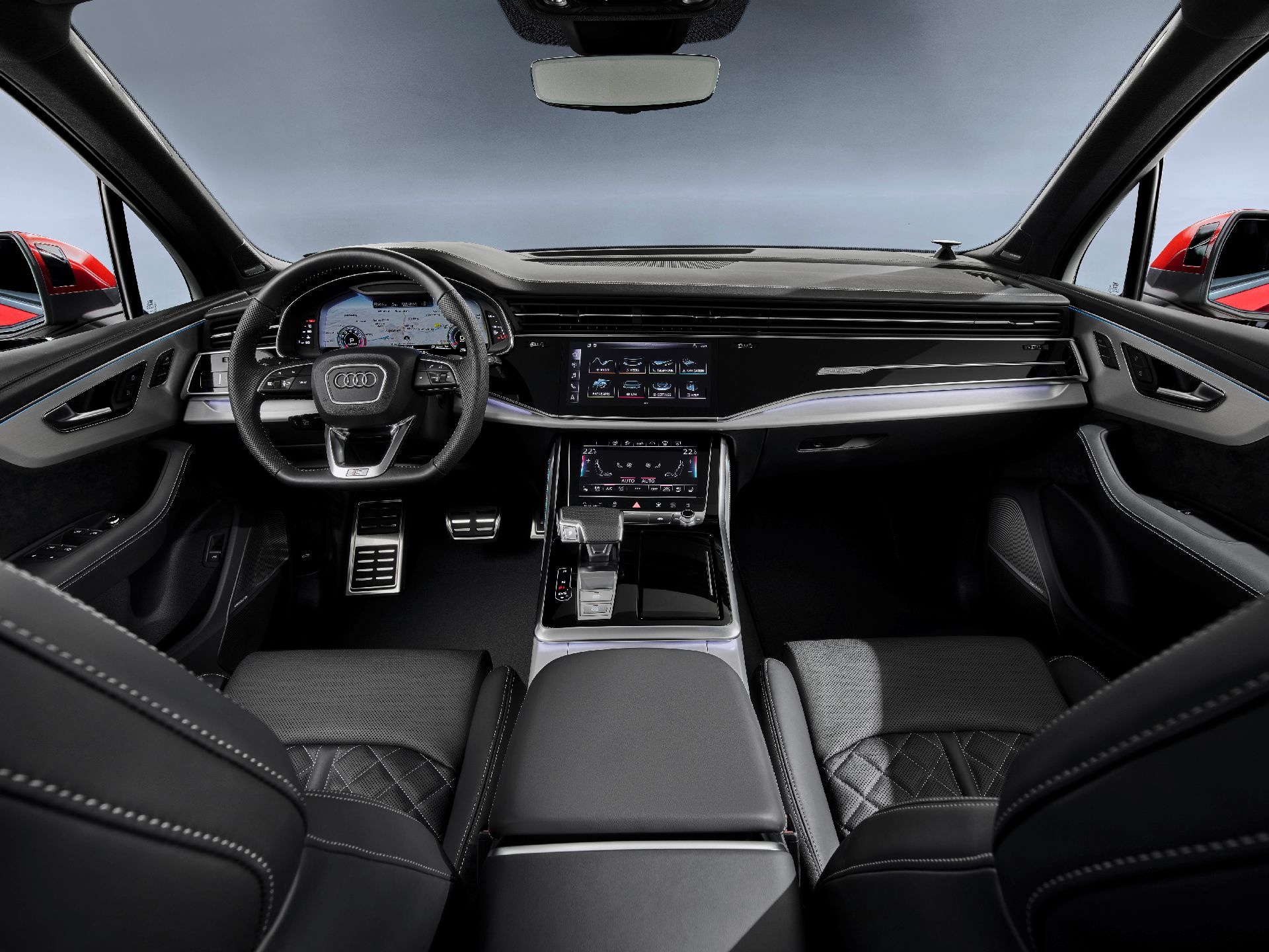 Audi Q7 2020 ra mắt ảnh 5 Audi Q7 2020 ra mat anh 5