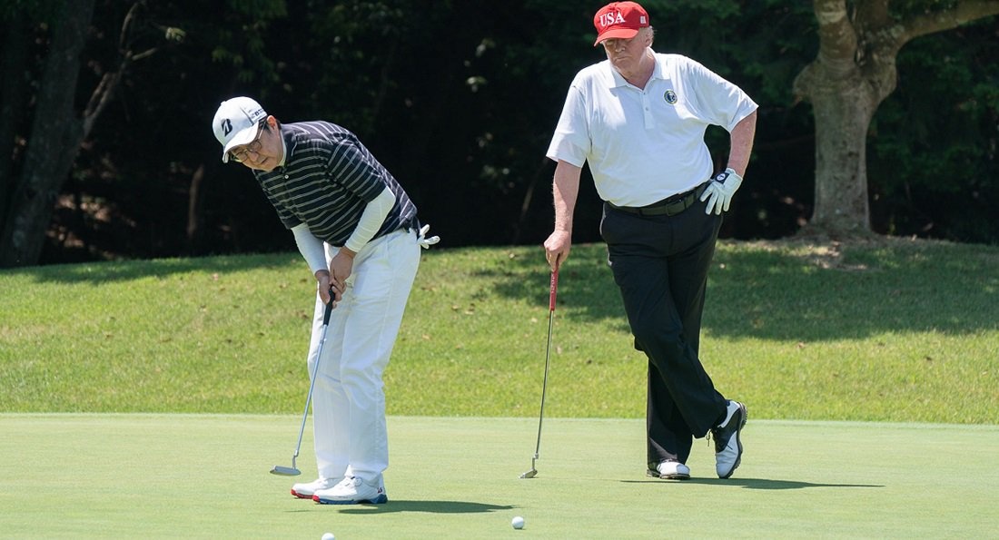 tài xế bị bắt và phá sân golf của Trump ảnh 1 tai xe bi bat va pha san golf cua Trump anh 1