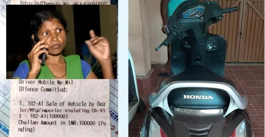 bị phạt nặng vì đi xe máy không biển số ảnh 1 bi phat nang vi di xe may khong bien so anh 1