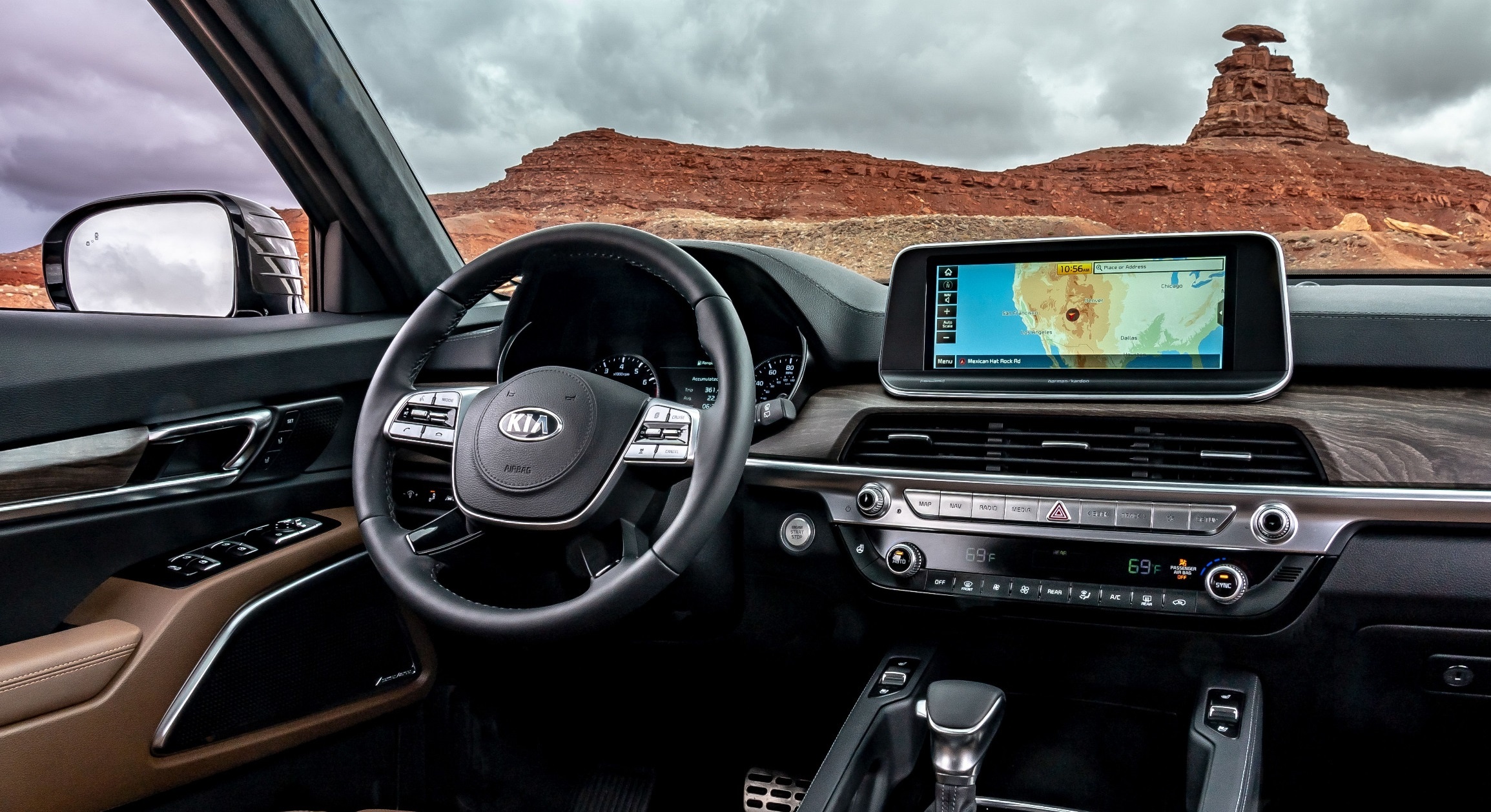 Kia Telluride 2020 de nut kinh chan gio anh 2