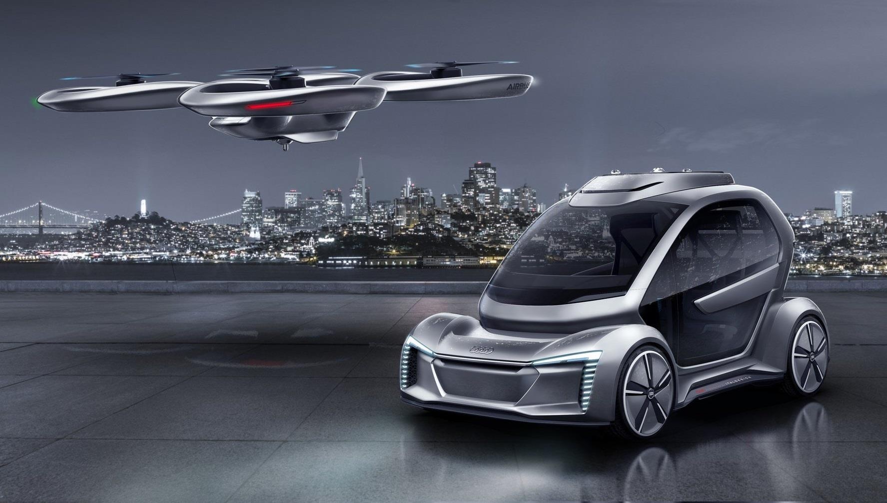 Audi bo cuoc, dong du an xe bay hinh anh