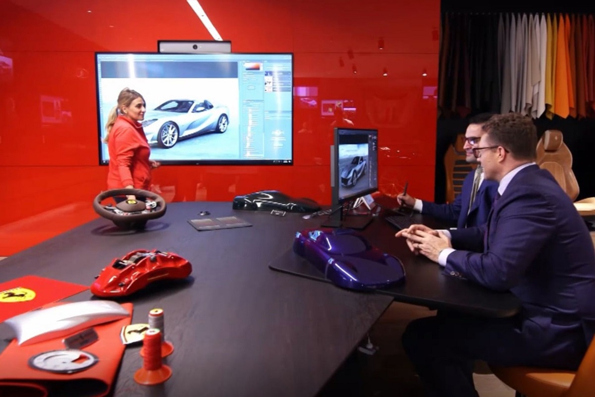 bên trong trung tâm cá nhân hóa của Ferrari ảnh 10 ben trong trung tam ca nhan hoa cua Ferrari anh 10