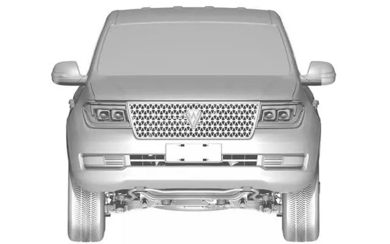 Toyota Land Cruiser bị hãng xe Trung Quốc sao chép ảnh 1 Toyota Land Cruiser bi hang xe Trung Quoc sao chep anh 1