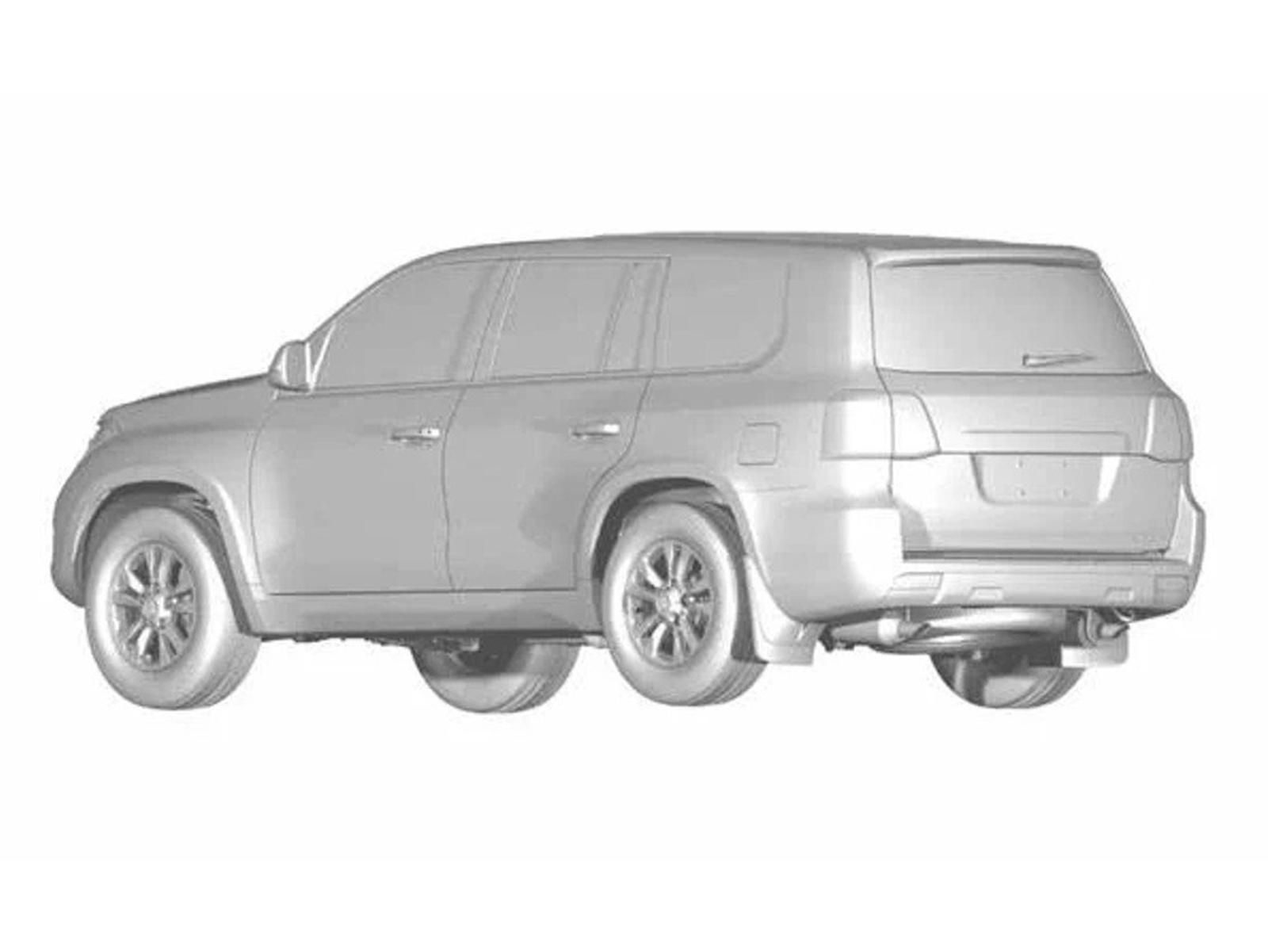 Toyota Land Cruiser bị hãng xe Trung Quốc sao chép ảnh 6 Toyota Land Cruiser bi hang xe Trung Quoc sao chep anh 6