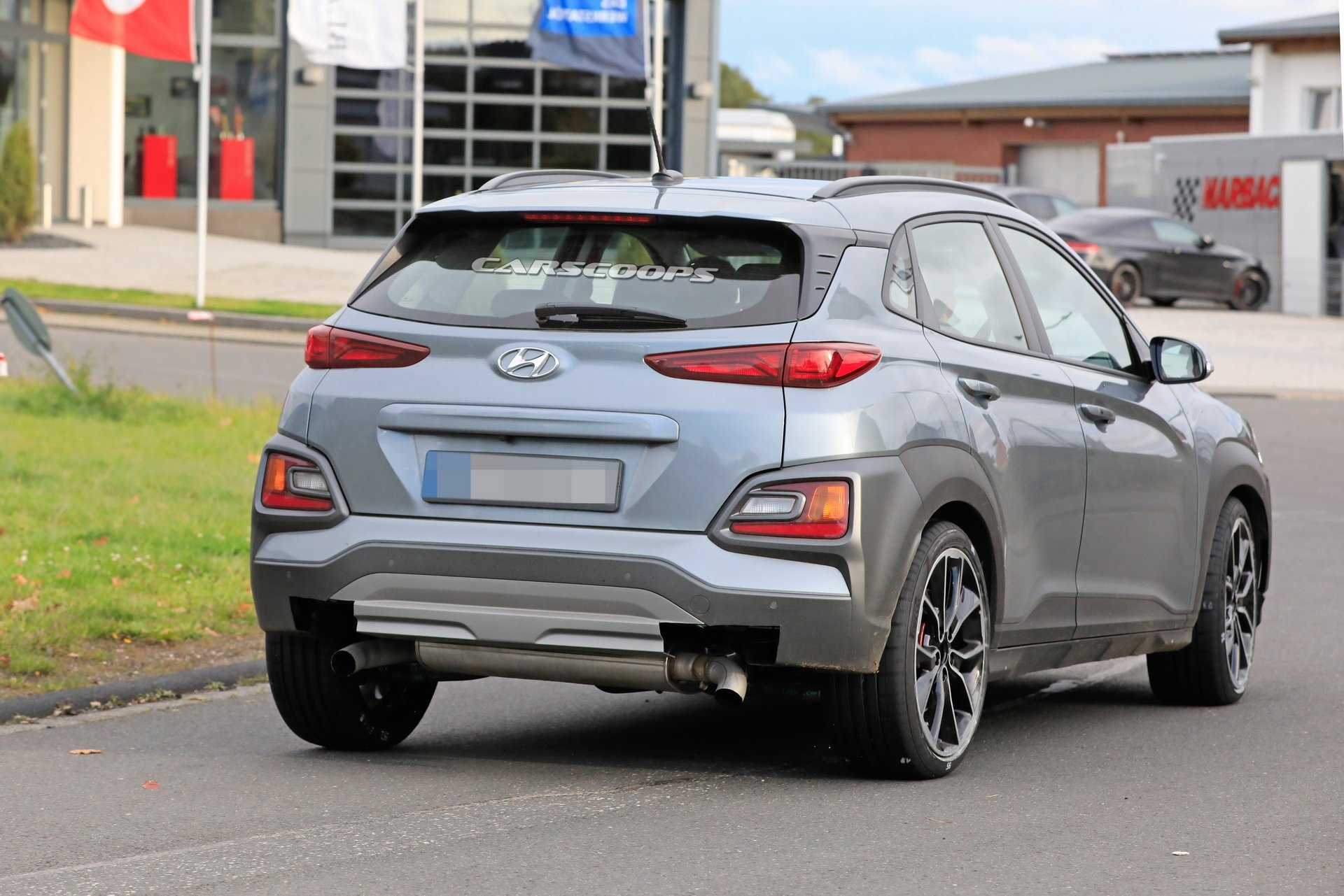 Hyundai Kona N 2020 lộ ảnh chạy thử ảnh 2 Hyundai Kona N 2020 lo anh chay thu anh 2