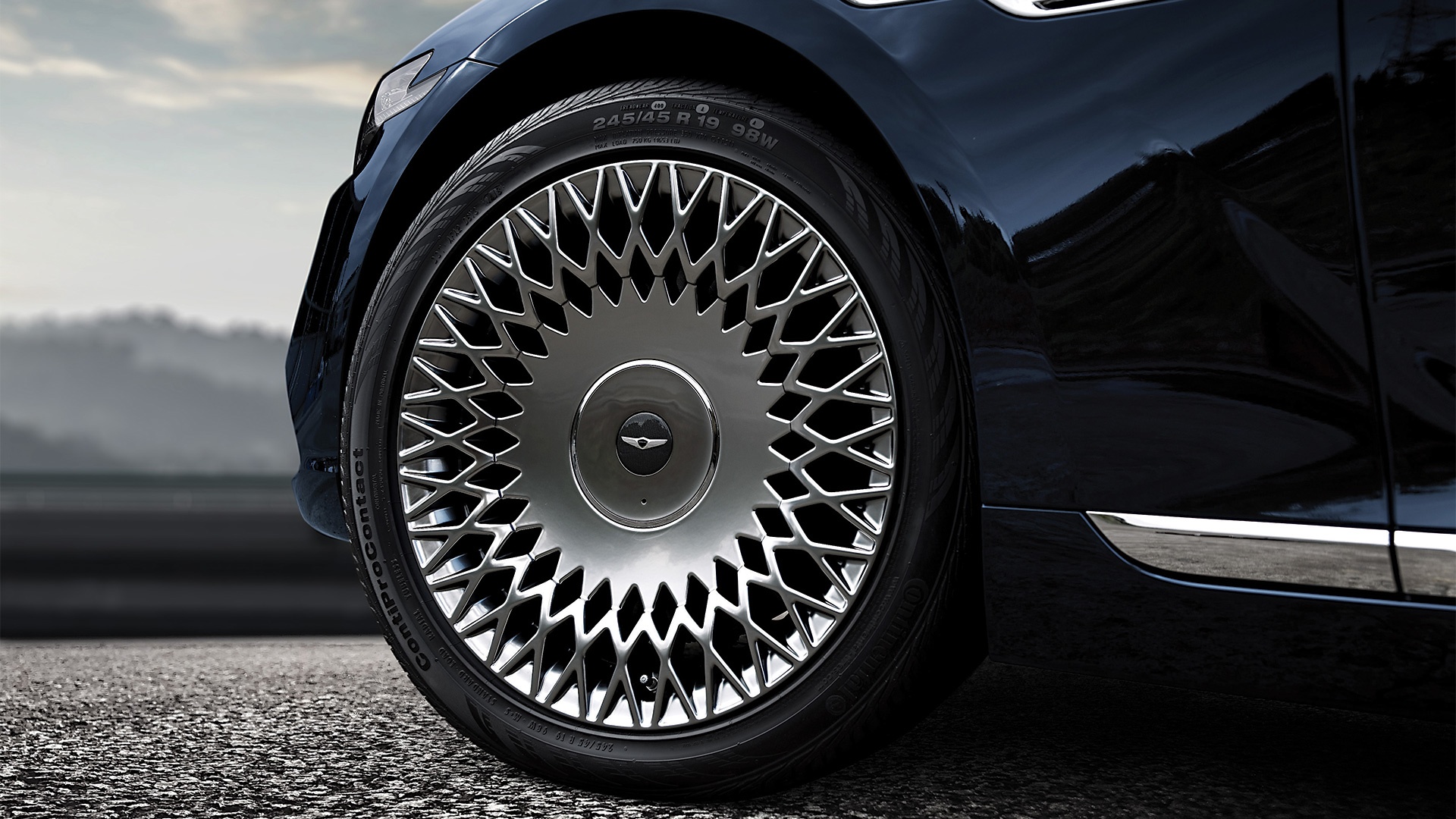 Genesis G90 2020 su dung kieu la-zang co tu thap nien 90 anh 4