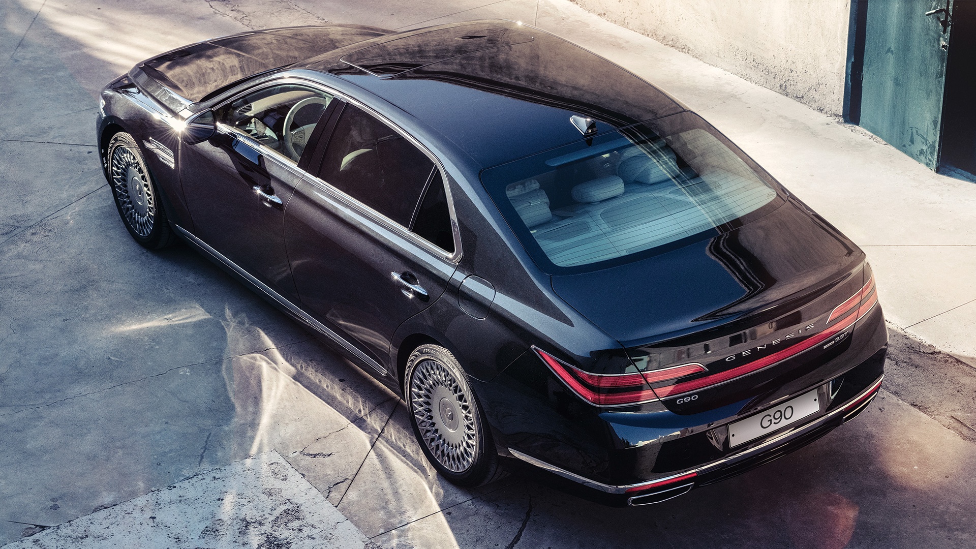 Genesis G90 2020 su dung kieu la-zang co tu thap nien 90 anh 2