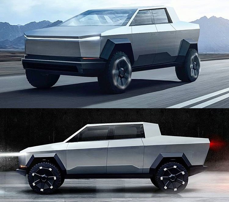 ban dung Tesla Cybertruck 6x6 anh 2