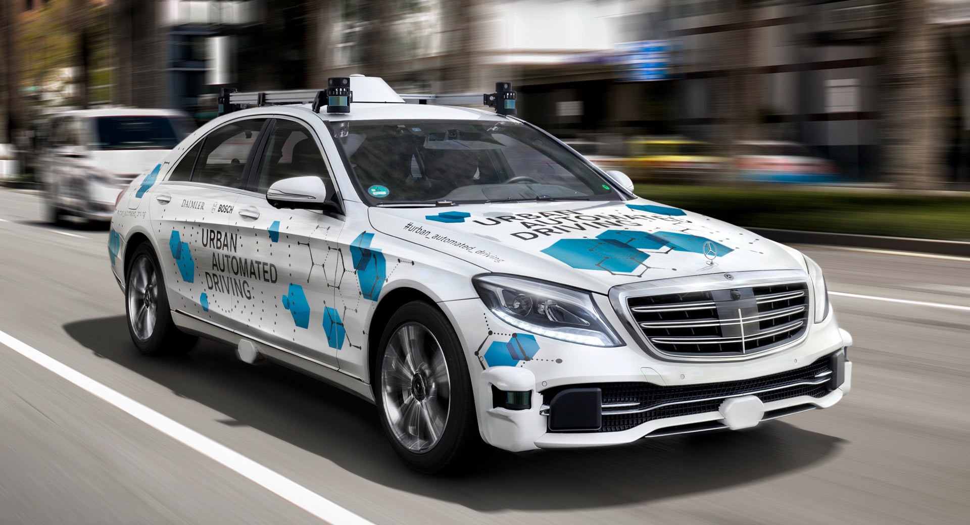 hàng loạt Mercedes S-Class biến thành xe tự hành ảnh 1 hang loat Mercedes S-Class bien thanh xe tu hanh anh 1