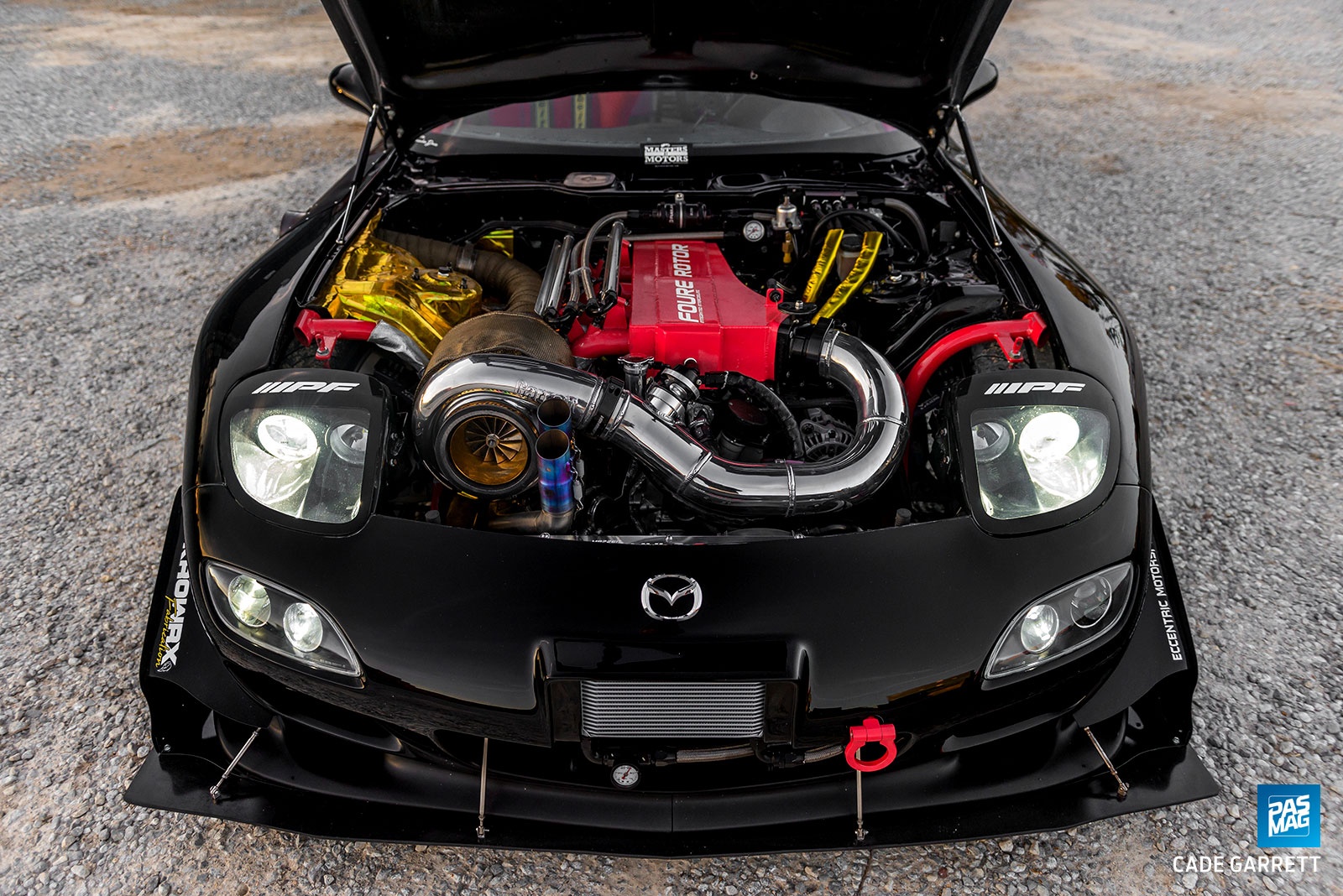 âm thanh ghê rợn của động cơ Mazda RX-7  ảnh 1 am thanh ghe ron cua dong co Mazda RX-7 anh 1