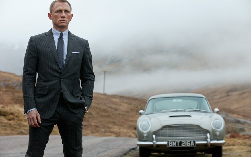 tai tu Daniel Craig va Bond car anh 6