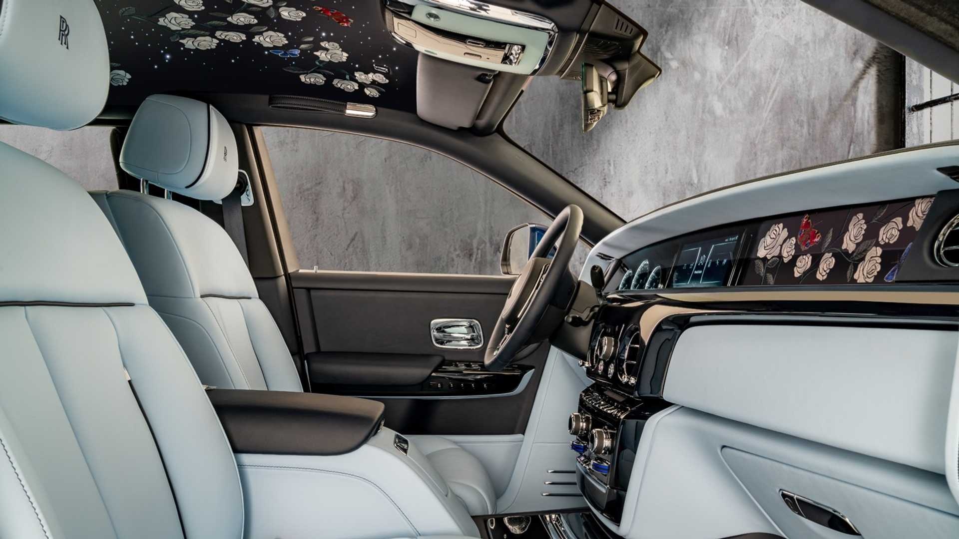 Rolls-Royce Phantom phien ban hoa hong anh 1